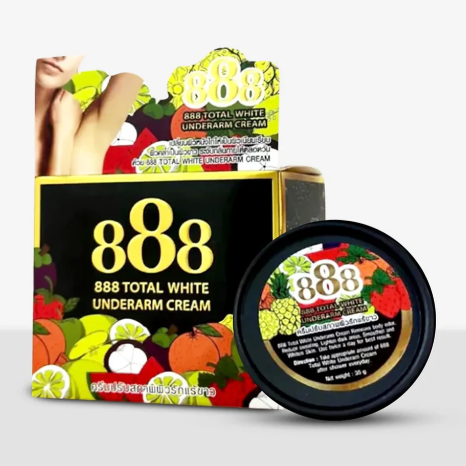 888 Total White Underarm Cream -35G